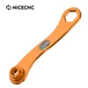 NICECNC Axle Wrench Removal Tool KTM Husqvarna 17-27-30mm Trail Side Multi Axle Spanner Wrench Tool (Orange)