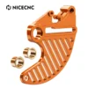 NICECNC Rear Brake Disc Guard KTM Husqvarna EXC/EXCF 2024-2026 (Orange)