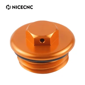 NICECNC Engine Oil Filler Cap Plug Screw Cover KTM Husqvarna Gasgas (Orange)