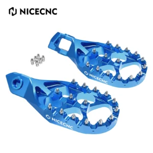 NICECNC Forged Foot Pegs KTM Husqvarna EXC/EXCF 2024-2026 (Blue)
