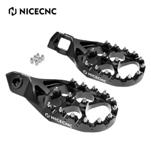 NICECNC Forged Foot Pegs KTM Husqvarna EXC/EXCF 2024-2026 (Black)