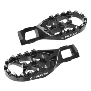 NICECNC Forged Foot Pegs KTM Husqvarna EXC/EXCF 2024-2026 (Black) - Image 3