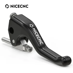 NICECNC Braktec Short Clutch Lever Husqvarna TE/FE 2022-2024 (Black)