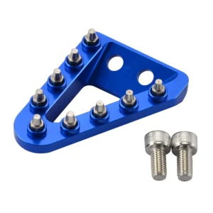 NICECNC Rear Brake Pedal Step Plate Tip KTM Husqvarna EXC EXCF 2017-2027 (Blue)