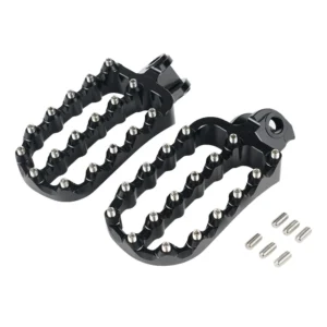 NICECNC Forged Wide Foot Pegs KTM Husqvarna 690-1290 Enduro/Adventure 2008-2023 (Black)
