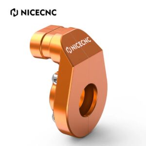 NICECNC Billet Alumunium Throttle Housing KTM Husqvarna EXC/EXCF 2024-2026 (Orange)
