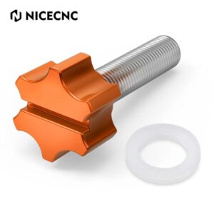 NICECNC Quick Release Seat Bolt Screw Removal Tool KTM Husqvarna EXC/EXCF 2024-2026 (Orange)