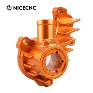 NICECNC Water Pump Cover KTM Husqvarna 250/350 EXCF 2017-2023 (Orange)