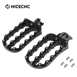 NICECNC Wide Foot Pegs KTM 250/390 Adventure 2020-2024 (Black)