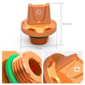 NICECNC Oil Filler Cap KTM 250/390 Adventure/Duke (Orange) - Image 5