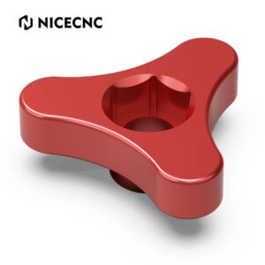 NICECNC TPS Idle Screw Knob Adjuster KTM Husqvarna EXC 2024-2026 (Red)