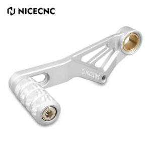 NICECNC Adjustable Gear Shift Lever BMW R1200GS 2013-2018, R1250GS 2019-2023 (Silver)