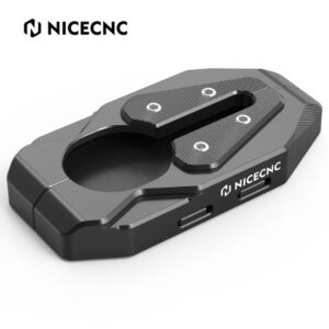 NICECNC Side Stand Enlarger BMW R1200GS 2016-2018, R1250GS 2019-2023 (Black)