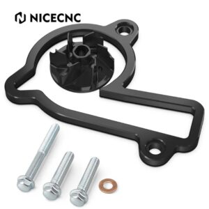 NICECNC Oversized Water Pump Impeller KTM Husqvarna 250/350 EXCF 2024-2026 (Black)
