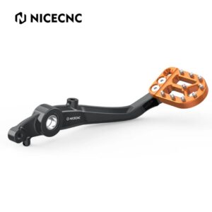 NICECNC Rear Brake Pedal Lever KTM 790/890 Adventure 2019-2025 (Black/Orange)