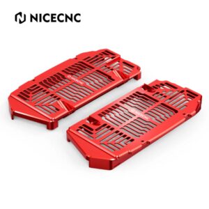 NICECNC Radiator Guard KTM Husqvarna GasGas EXC/EXCF 2024-2026 (Red)