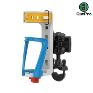 OSOPRO Motorcycle Water Bottle Holder (White/Black)