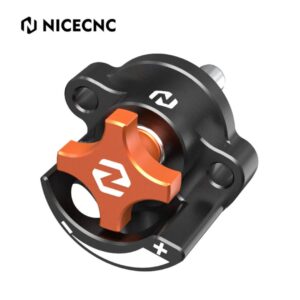 NICECNC Power Valve Adjuster Regulator KTM Husqvarna 125/150 EXC 2017-2023, 250/300 EXC 1998-2023 (Orange)