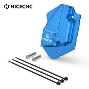 NICECNC Left Power Valve Cover Guard KTM Husqvarna 125/250/300 EXC 2024-2027 V2 (Blue)
