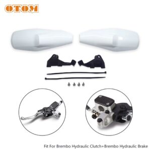 OTOM Handguard Kit with Brembo Mounting Husqvarna TE/FE 2020-2026 (White)