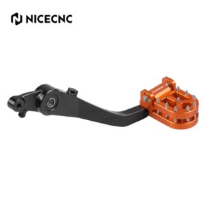 NICECNC Dual Step Rear Brake Pedal Lever KTM 790/890 Adventure 2019-2025 (Orange)