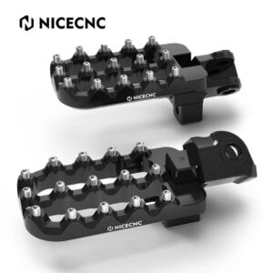 NICECNC Adjustable 20mm Lower Larger Foot Pegs KTM Husqvarna 690/701 Enduro, 790/890/990/1090/1190/1290 Adventure