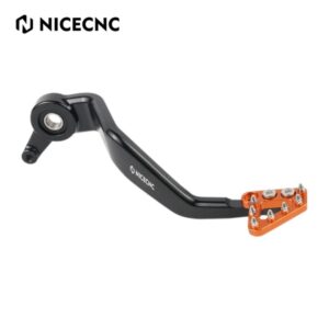 NICECNC Rear Brake Pedal Lever KTM 1050/1090/1190/1290 Adventure 2013-2020 (Black/Orange)