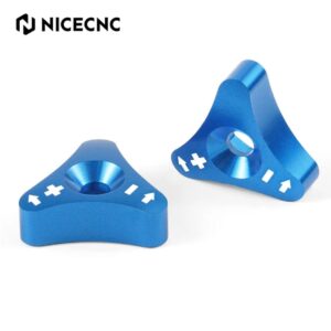 NICECNC WP 48mm Fork Adjuster Knob KTM Husqvarna (Blue)