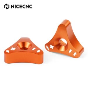 NICECNC WP 48mm Fork Adjuster Knob KTM Husqvarna (Orange)