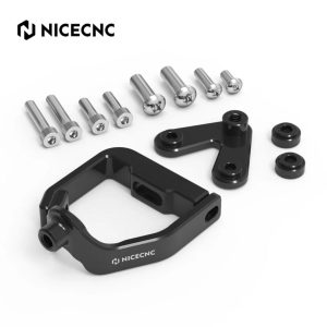 NICECNC Steering Damper Bracket KTM Husqvarna SX/SXF 2023-2026 (Black)